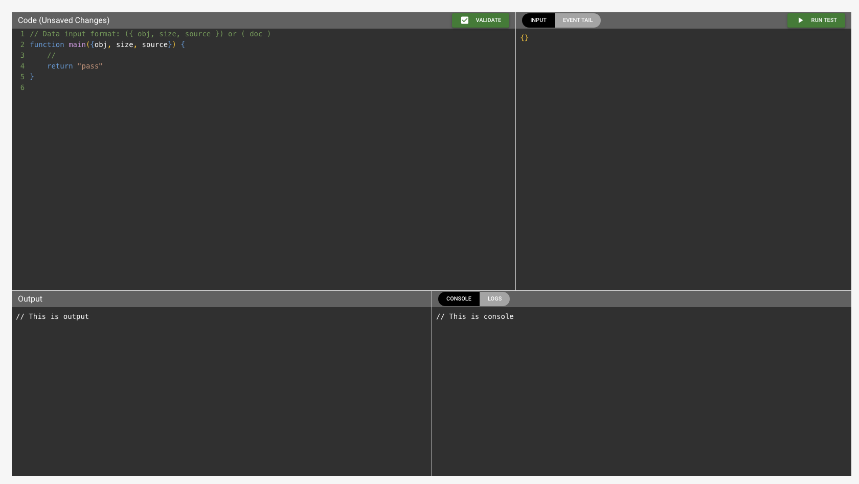 Processor workspace opened after naming a new processor