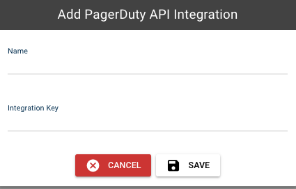 Manage actors dialog with the + OPTIONS button listing the available actor types